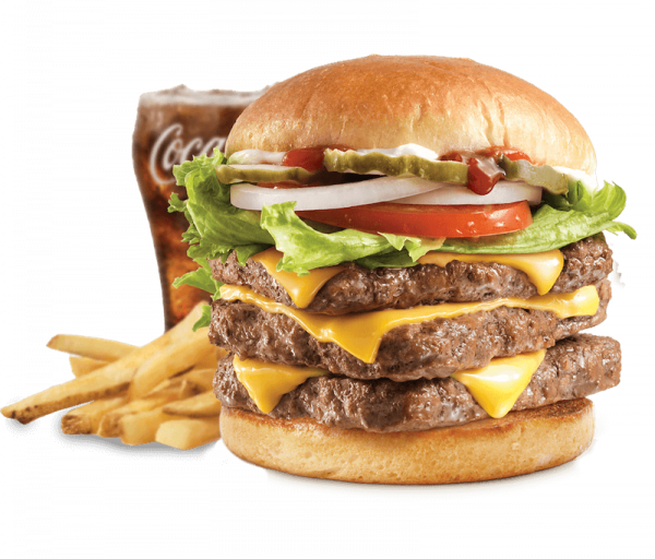Wendy's Dave's 3/4 Libra Combo